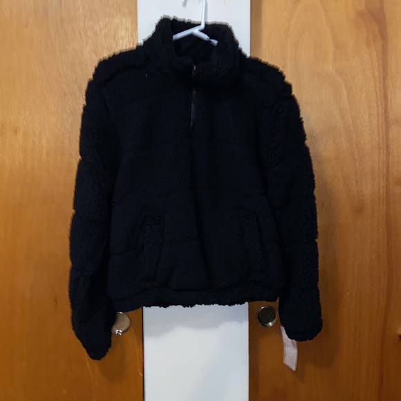 🖤NWT SAGE Collective Thick & Warm Teddy Jacket - Picture 6 of 12